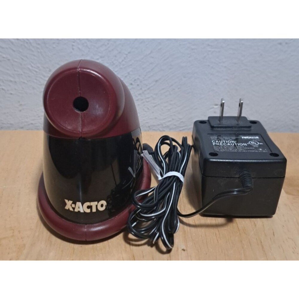 X-Acto Electric Pencil Sharpener Model W1950 WORKS